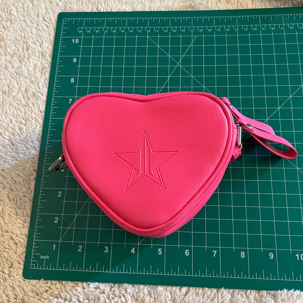Jeffree star heart bag